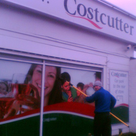Costcutter - retail window cleaning